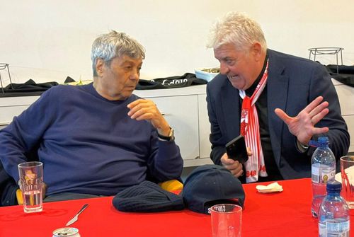 Ioan Andone, alături de Mircea Lucescu/ foto: GSP