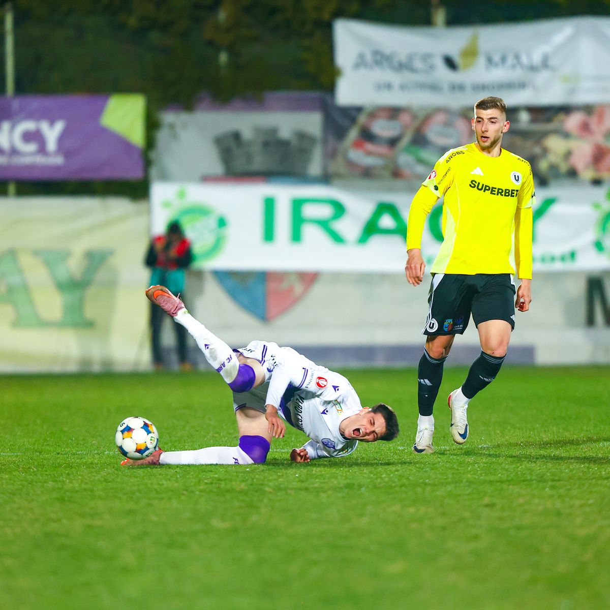 FC Argeș - U Cluj, imagini din meci // foto: Facebook