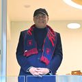 Dan Șucu, urmărind-o pe Genoa de la fața locului/ foto: Getty Images