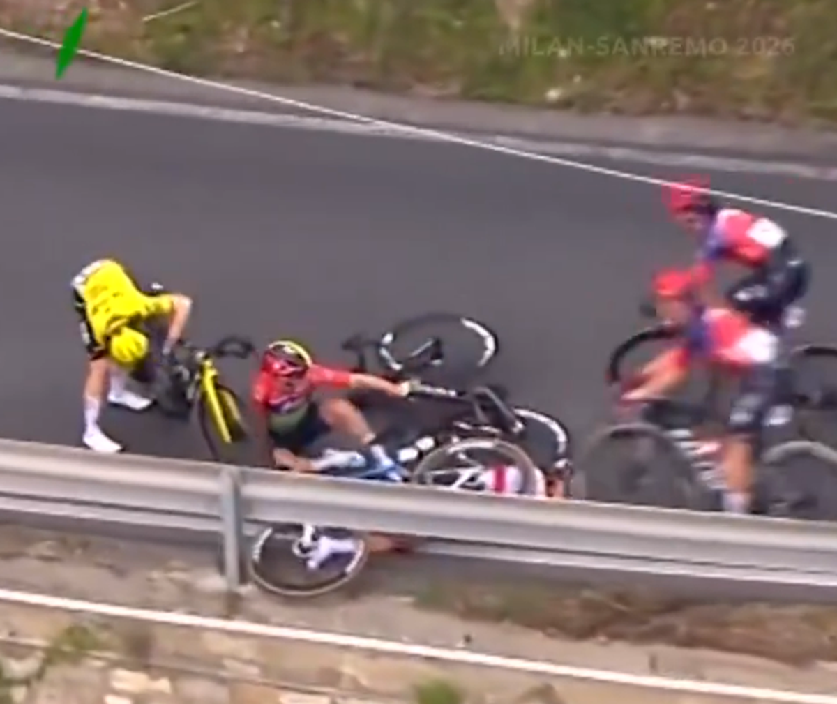 Ciocnire la Milano-Sanremo 2026