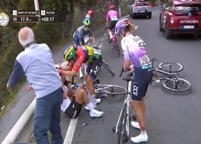 Ciocniri groaznice la Milano-Sanremo 2026 » Mai multe cicliste implicate