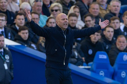 Arne Slot, după Brighton - Liverpool 2-1 // FOTO: Imago Images