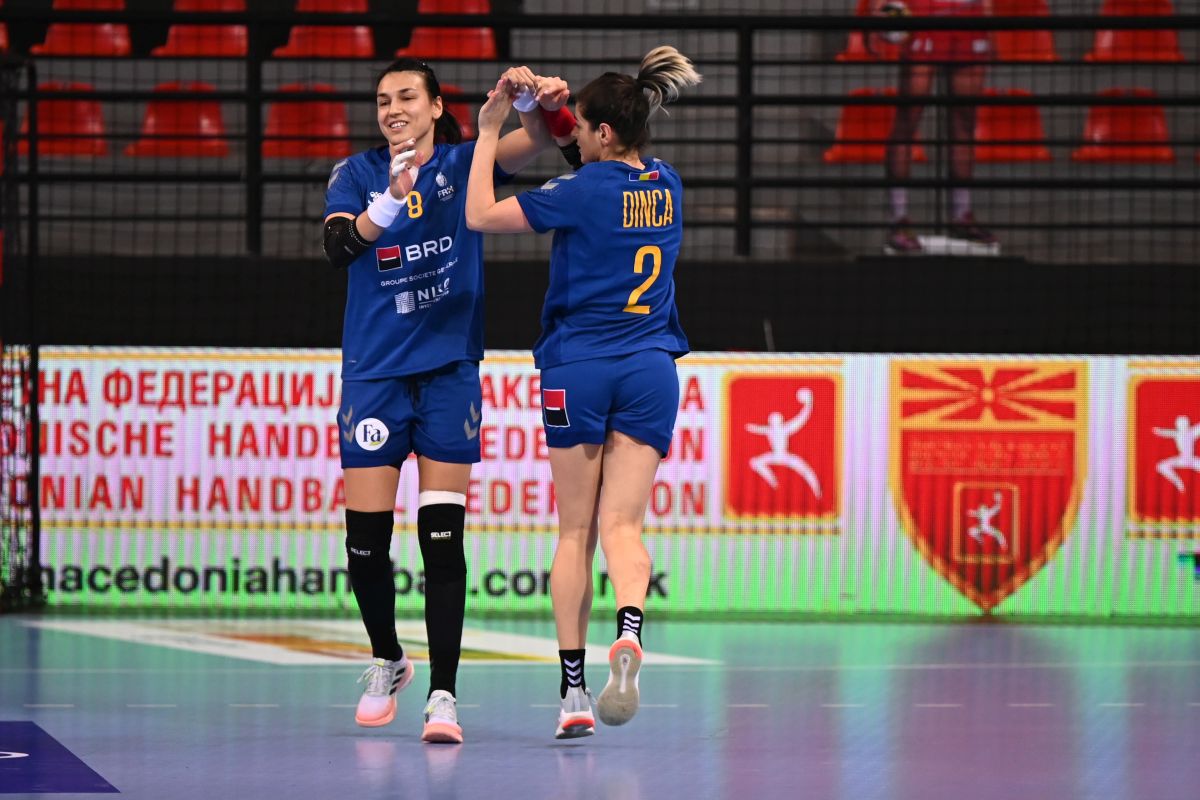 Macedonia - România, baraj Mondial handbal / FOTO: Raed Krishan