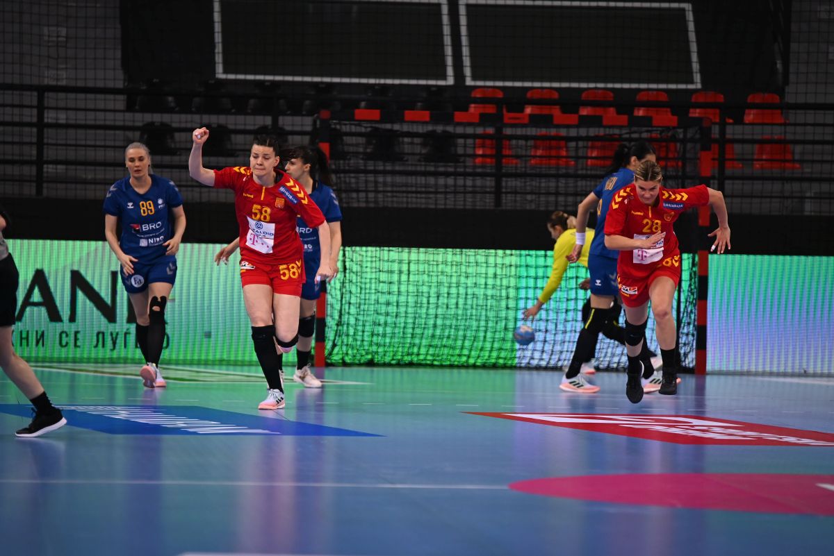 Macedonia - România, baraj Mondial handbal / FOTO: Raed Krishan