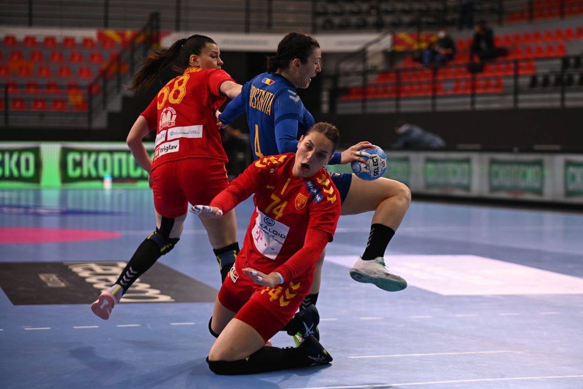 Macedonia - România, baraj Mondial handbal / FOTO: Raed Krishan