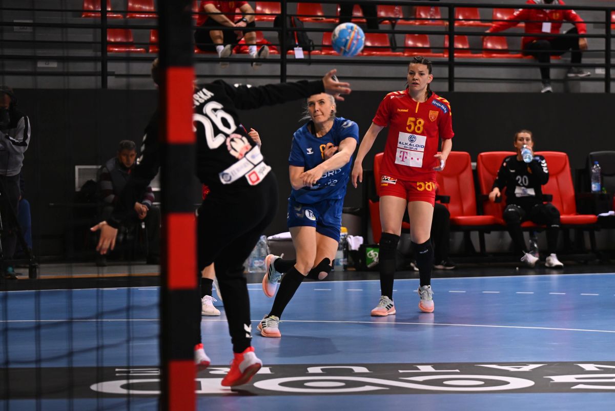 Macedonia - România, baraj Mondial handbal / FOTO: Raed Krishan