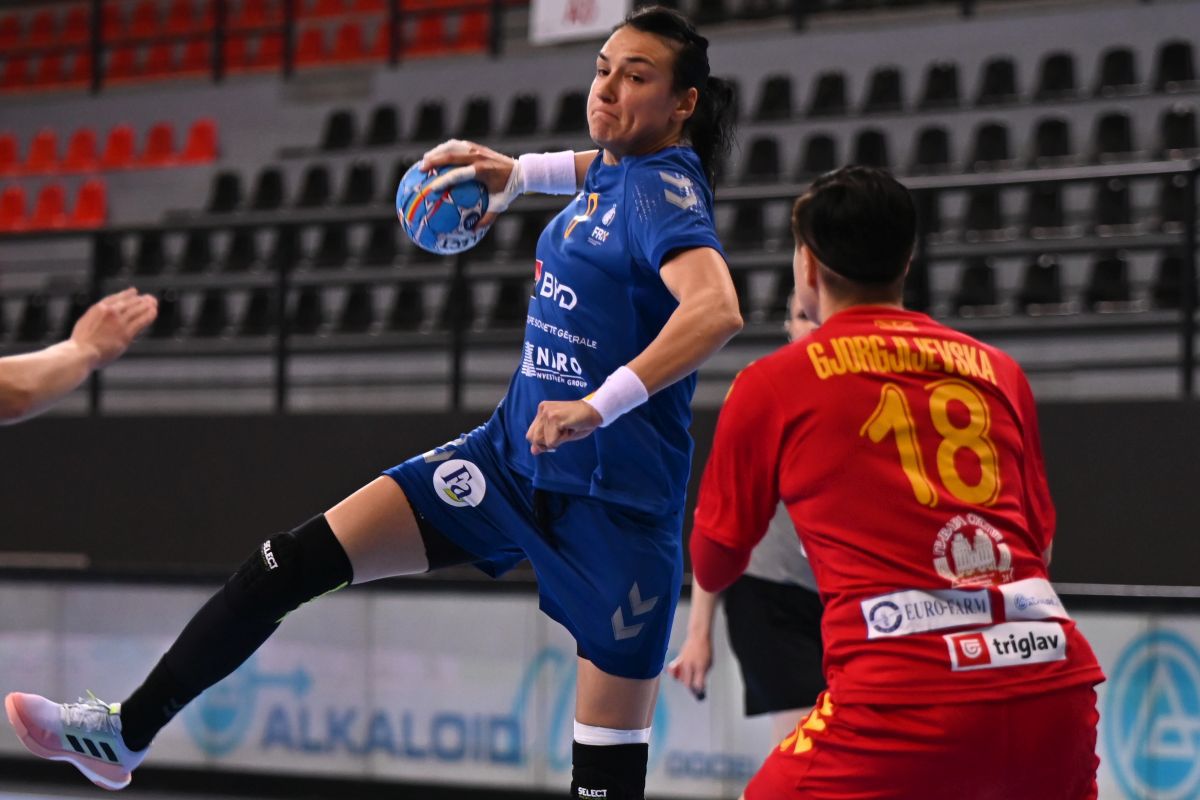 Macedonia - România, baraj Mondial handbal / FOTO: Raed Krishan