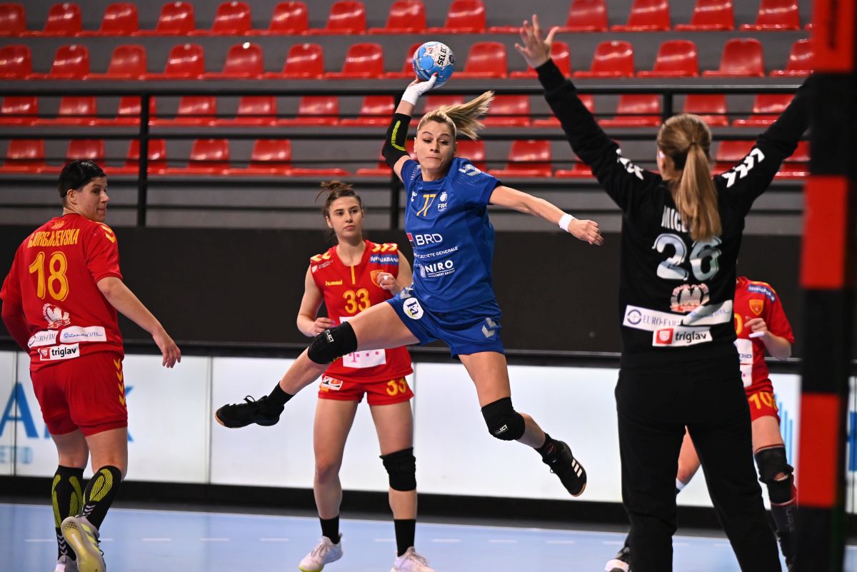 Macedonia - România, baraj Mondial handbal / FOTO: Raed Krishan
