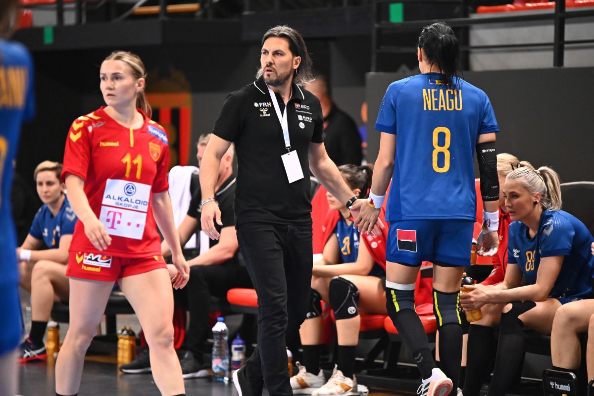 Macedonia - România, baraj Mondial handbal / FOTO: Raed Krishan