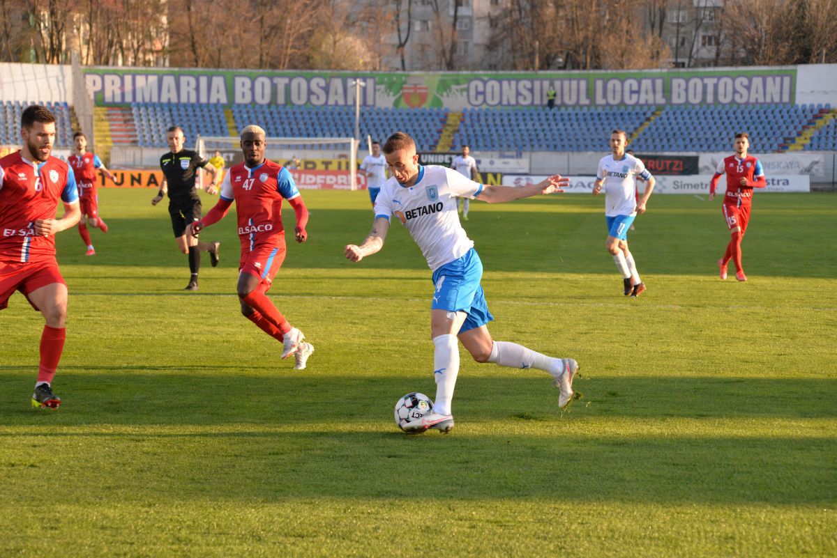 FC Botoșani - CS Universitatea Craiova, 21 04 2021 / FOTO: Ionuț Tabultoc