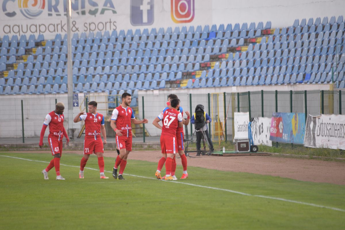 FC Botoșani - CS Universitatea Craiova, 21 04 2021 / FOTO: Ionuț Tabultoc