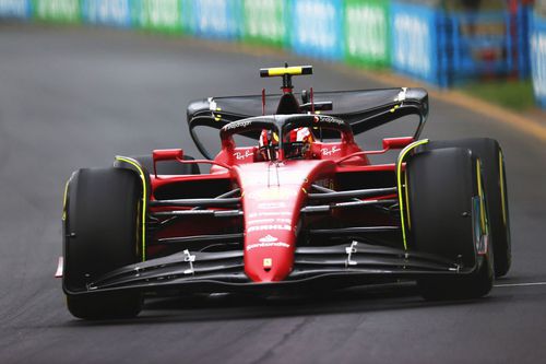 Carlos Sainz jr., în F1-75, monopostul Ferrari din 2022 // foto: Guliver/gettyimages