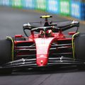 Carlos Sainz jr., în F1-75, monopostul Ferrari din 2022 // foto: Guliver/gettyimages