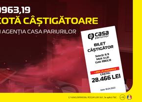 9 meciuri, cotă 10.000 și 20% în plus. Un ieșean a “lovit-o” grav la Casa!