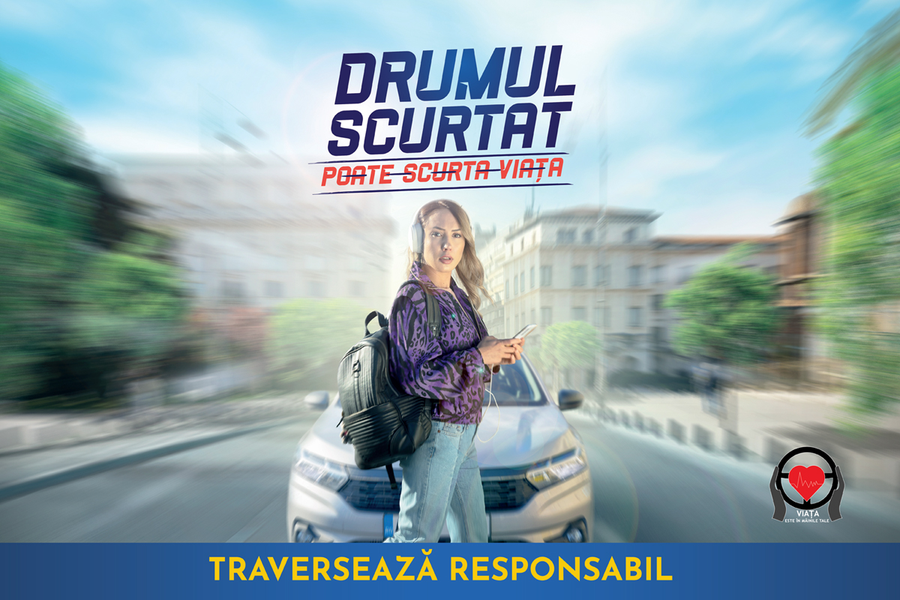 Poliția Română lansează campania de educație rutieră pentru pietoni, conducători de biciclete și trotinete