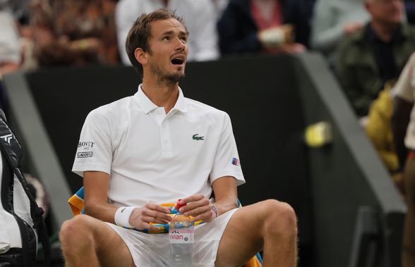 Cerere incredibilă a fostului număr 9 ATP: „Wimbledon să îi dea lui Medvedev banii pentru trofeu și 1.000 de puncte”