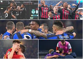 Renașterea Italiei! Cinci semifinaliste din 12 în cupele europene