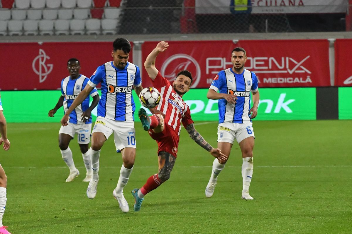 CS Universitatea Craiova bate Sepsi și e la 4 puncte de lider! Crețu one man show - rabona, gol și „roșu”. Clasamentul ACUM