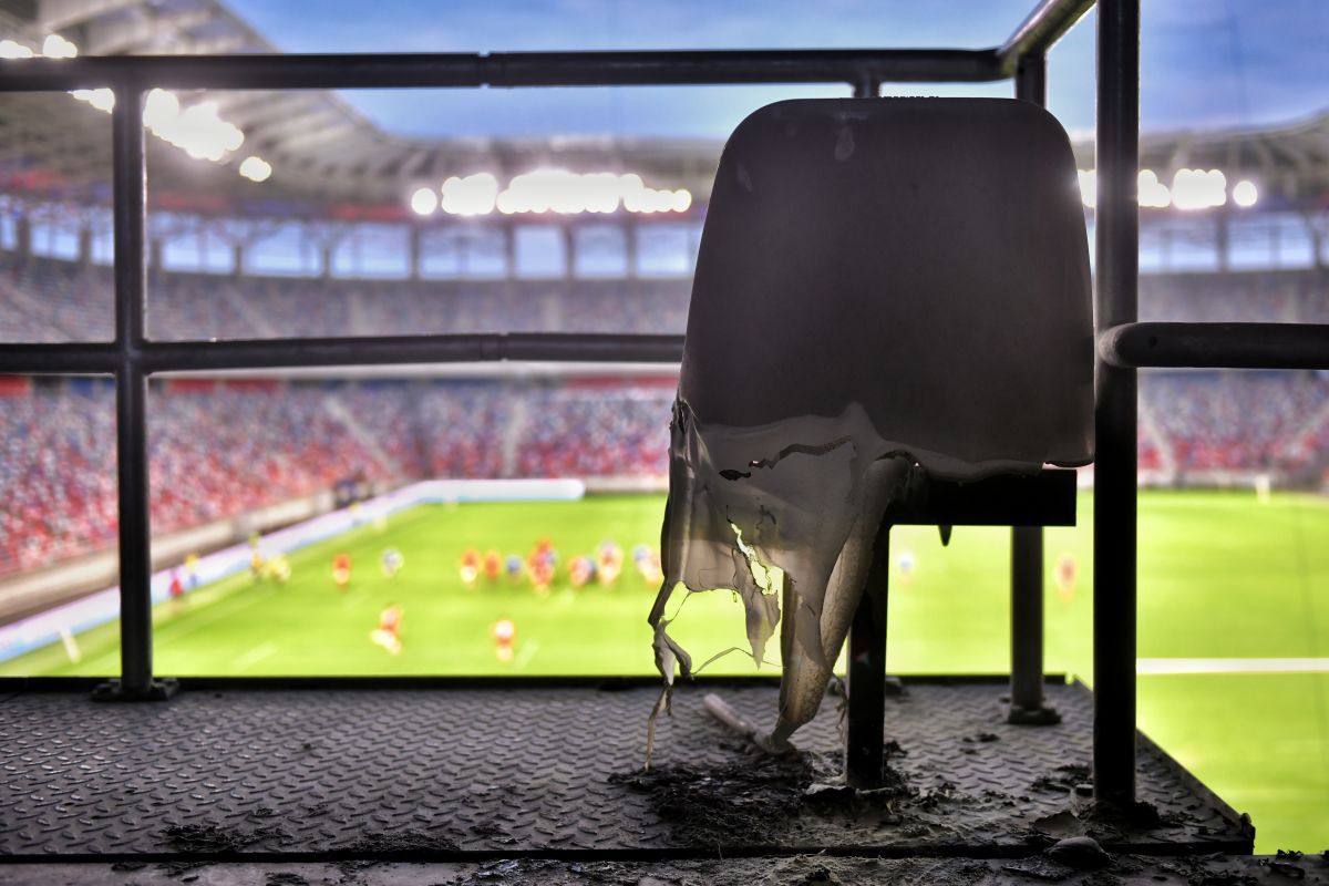 Așa arată stadionul Ghencea, după Steaua - Dinamo