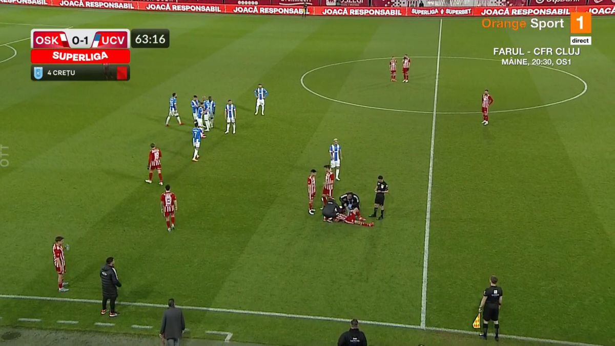 FOTO Roșu Crețu în Sepsi - CSU Craiova