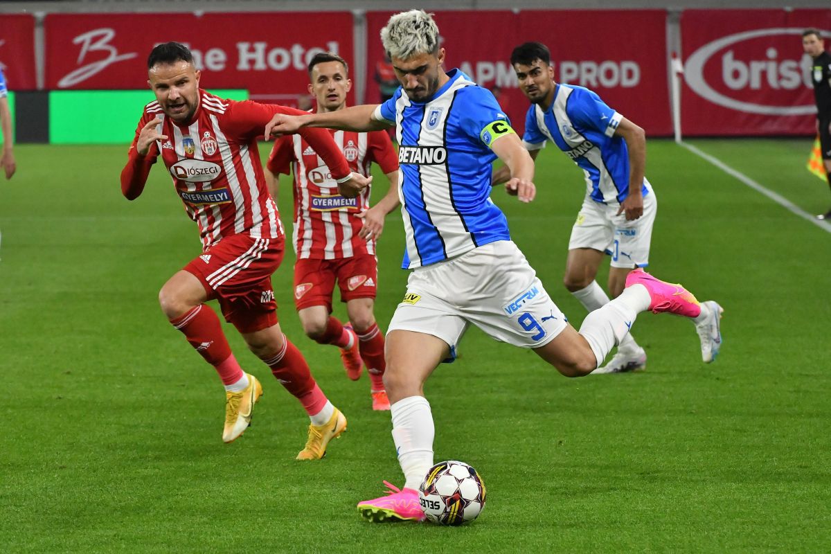 CS Universitatea Craiova bate Sepsi și e la 4 puncte de lider! Crețu one man show - rabona, gol și „roșu”. Clasamentul ACUM