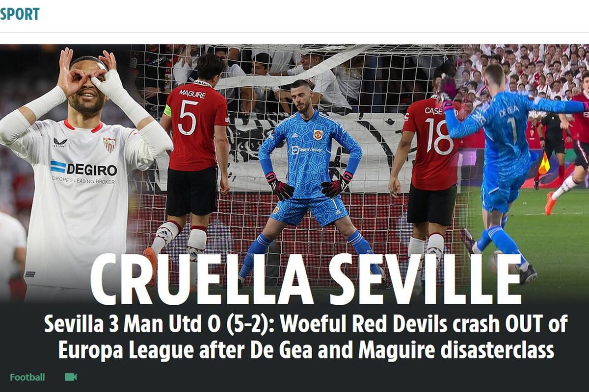 Cele mai tari glume după Sevilla - Manchester United 3-0