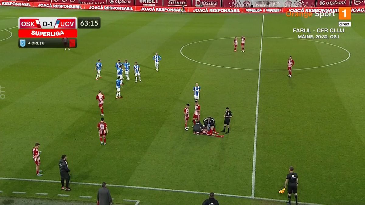 FOTO Roșu Crețu în Sepsi - CSU Craiova