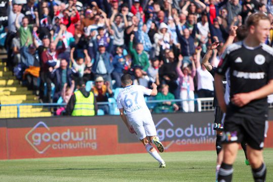 Oțelul Galați a învins-o pe U Cluj, scor 1-0, în runda cu numărul #5 a play-out-ului din Superliga.