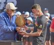 Marton Fucsovics, campion la Țiriac Open 2024, și Ion Țiriac Foto: Raed Krishan