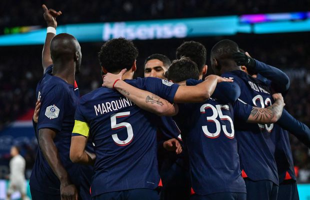 Festival de goluri pe Parc des Princes! » Fără principalele arme, PSG a făcut instrucție cu Lyon