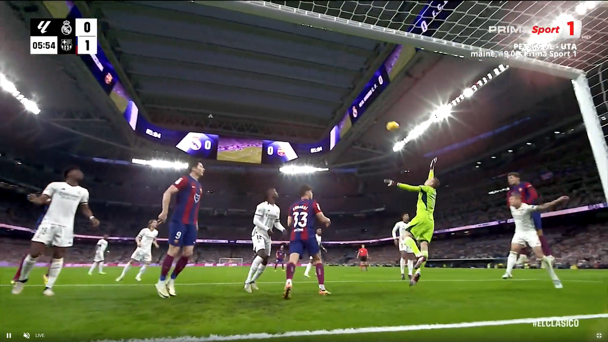 Eroul lui Real Madrid cu City a comis-o în derby-ul cu Barcelona! Apoi a avut o intervenție miraculoasă