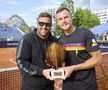 Marton Fucsovics, campion la Țiriac Open 2024, și antrenorul său, Adam Kellner Foto: Raed Krishan