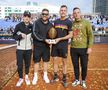 Marton Fucsovics, campion la Țiriac Open 2024, cu echipa sa Foto: Raed Krishan