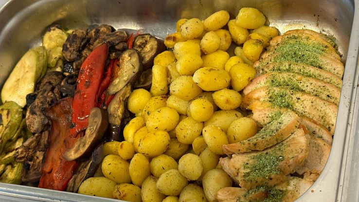 Dinamo - Universitatea Craiova, 21.04.2025 // Cum arată meniul la VIP / foto: Andrei Crăițoiu (GSP)