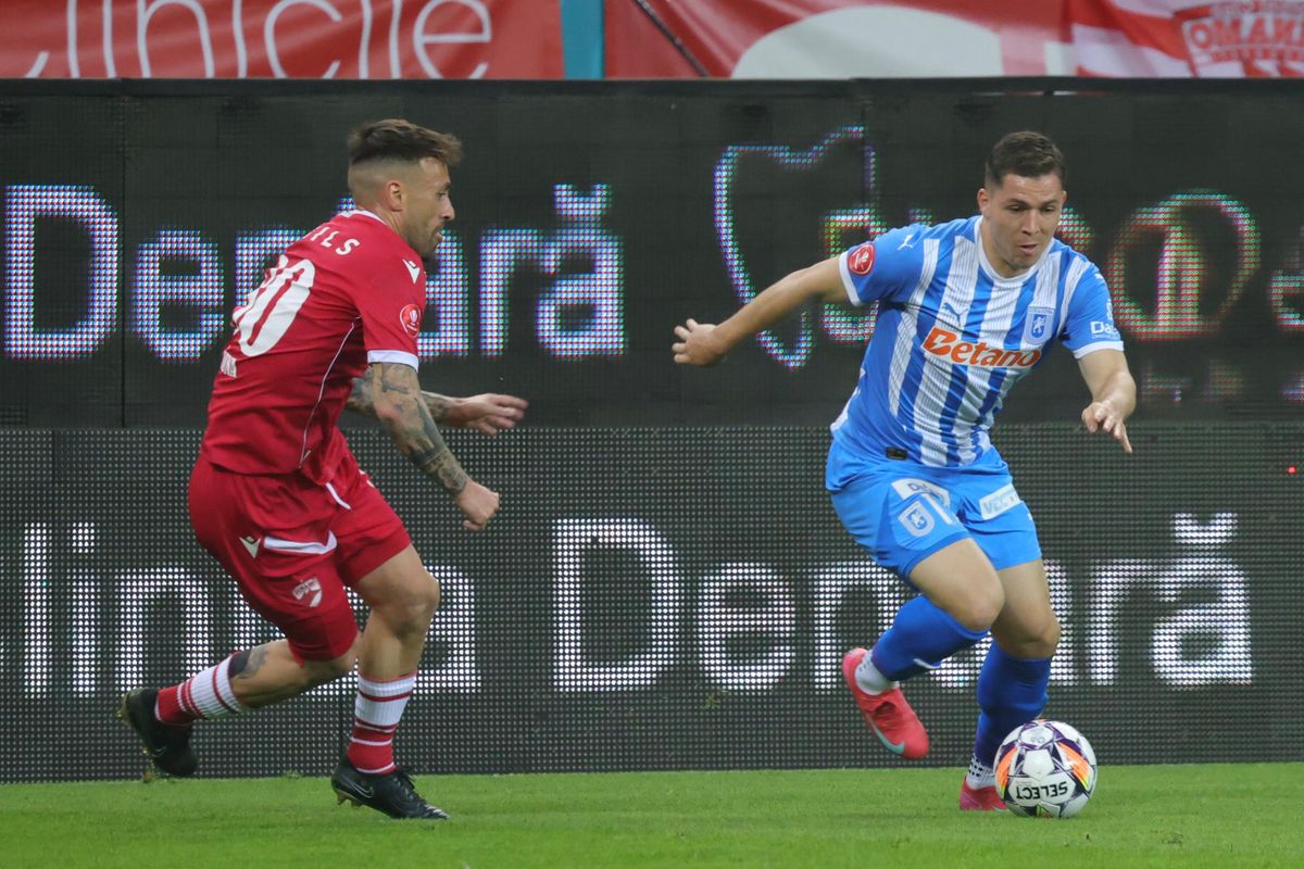 Dinamo - Universitatea Craiova, imagini din timpul partidei