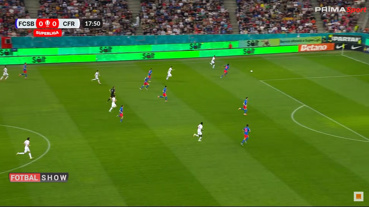 Faza din FCSB - CFR care l-a cucerit pe Basarab Panduru: „Este singurul care ar fi făcut asta, nu exagerez”