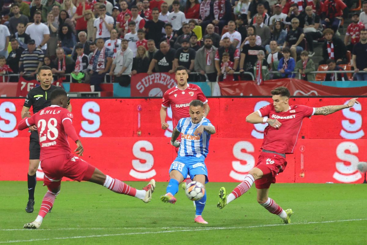 Dinamo - Universitatea Craiova, imagini din timpul partidei