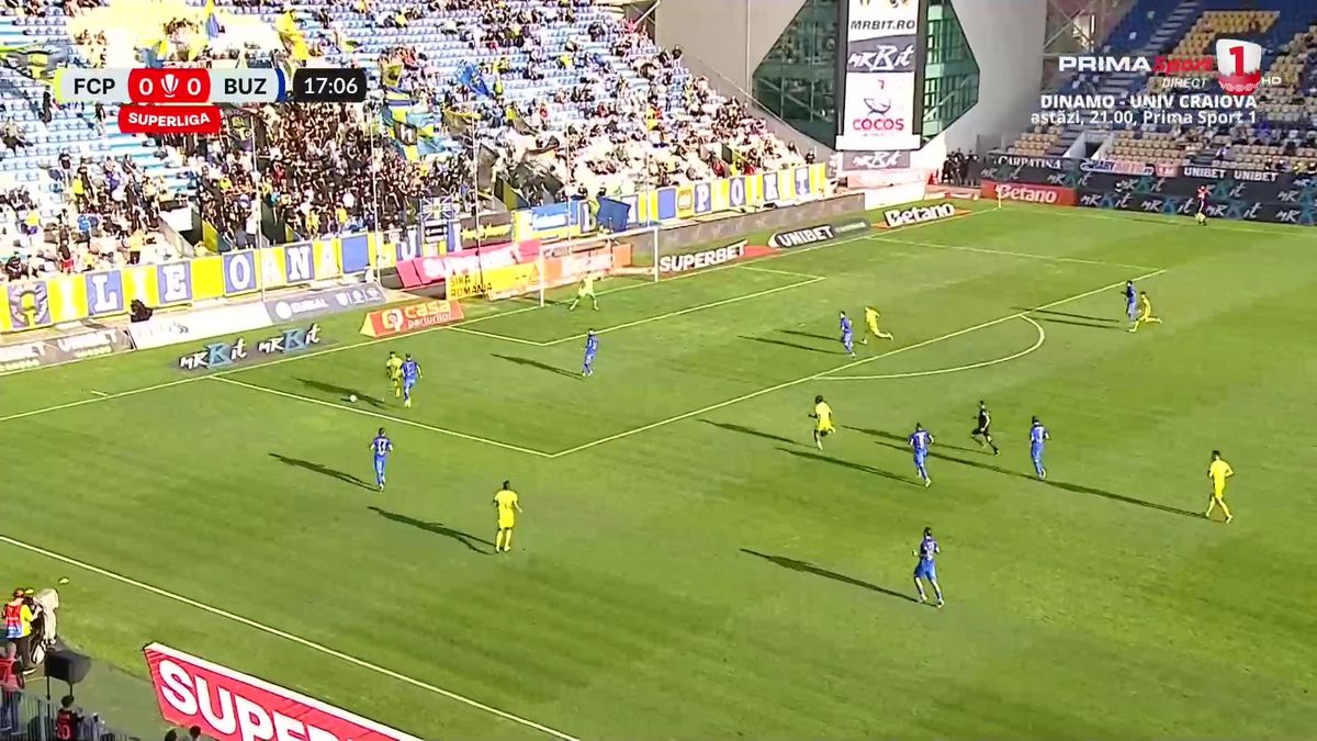 Gol ireal în Superligă » Gicu Grozav a înscris dintr-un unghi imposibil, după greșeli în lanț în defensiva adversă