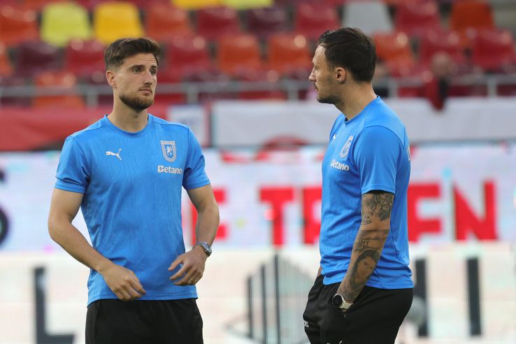 Dinamo - Universitatea Craiova, imagini de la încălzire, foto: Ionuț Iordache