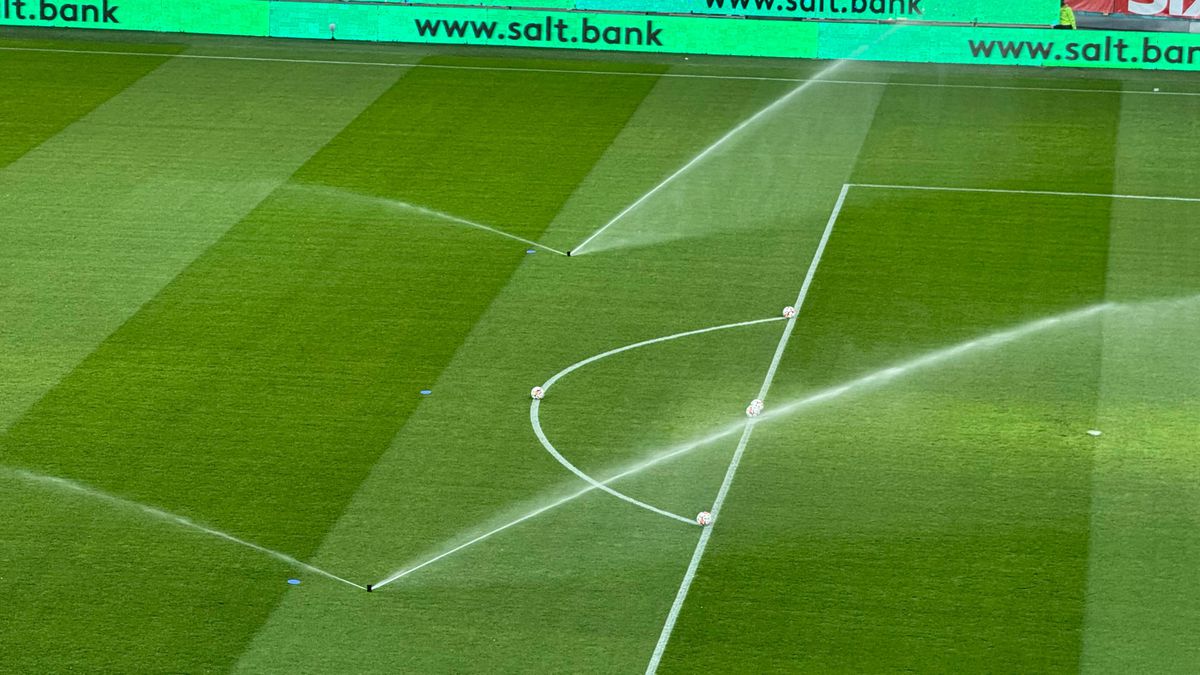 Dinamo - Universitatea Craiova, imagini de la încălzire