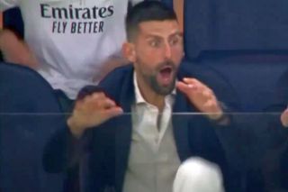 Novak Djokovic a „explodat” de bucurie în lojă » Cum a trăit golul marcat de Real Madrid