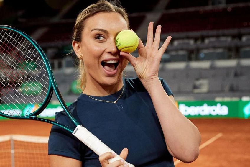 Paula Badosa înainte de startul turneului de la Madrid Foto: Instagram