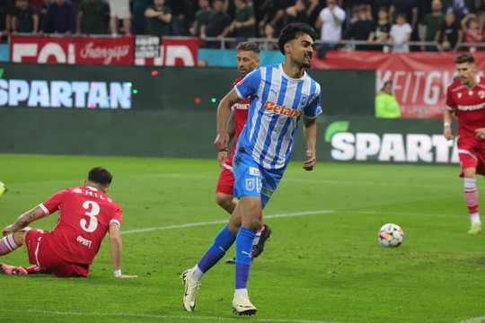 Ștefan Baiaram, marcator în Dinamo - Craiova 0-2. FOTO: Ionuț Iordache (GSP)