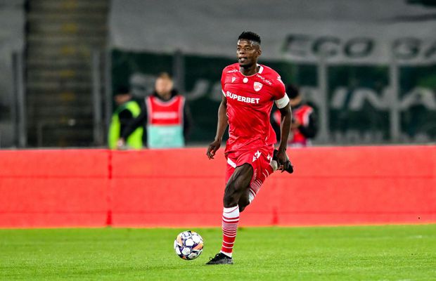 Ce lovitură pentru Dinamo! Motivul absenței lui Eddy Gnahore din meciul cu Craiova