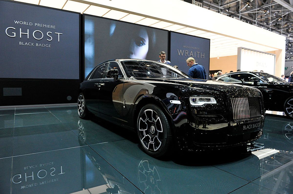 Rolls-Royce Ghost Black Badge 2021 - mașina lui Gigi Becali