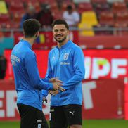 Dinamo - Universitatea Craiova, imagini de la încălzire, foto: Ionuț Iordache