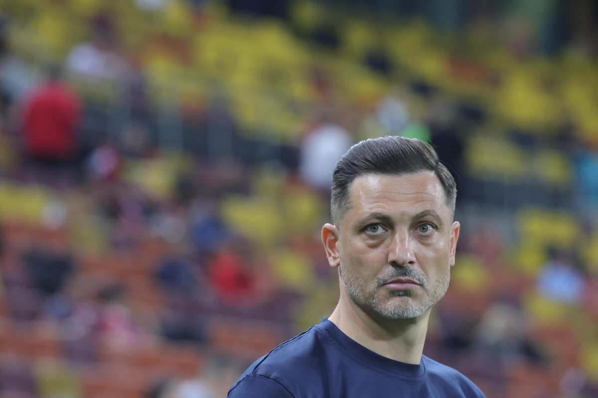 Mirel Rădoi, în Dinamo - Universitatea Craiova, foto: Ionuț Iordache