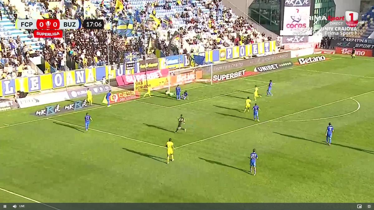 Gicu Grozav, gol „imposibil” în Petrolul Ploiești - Gloria Buzău // 21.04.2025