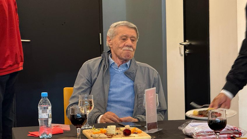 Ion Pîrcălab, printre invitații de marcă din loja legendelor dinamoviste / foto: Andrei Crăițoiu (GSP)