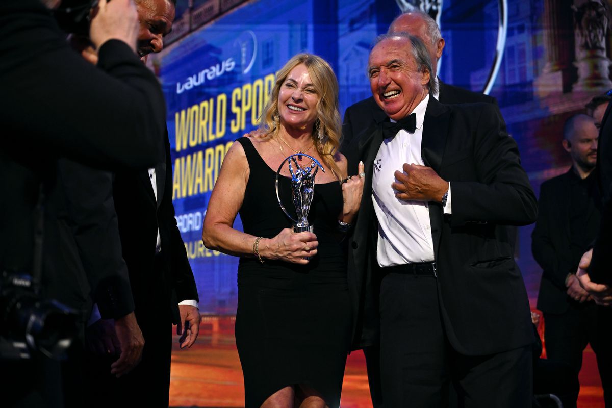 Nadia Comăneci la Gala Laureus // foto: Getty Images